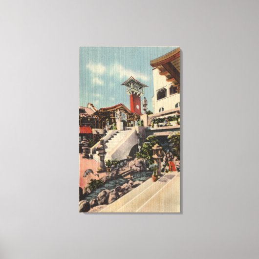 ビューオブザミッションイン&オリエンタルコート キャンバスプリント (正面)