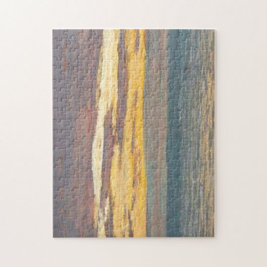 ビューオブシーネアットサンセットモネファインアート ジグソーパズル (縦)