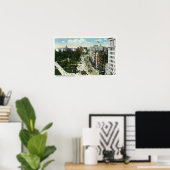 ビューオブトレモント通りfromボイストン ポスター (ホームオフィス)