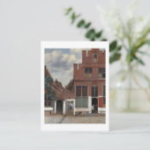 ビューオブハウスインデルフトザリトル通り ポストカード (スタンド正面)