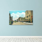 ビューオブパーク通り、通りカーアラメダ、カリフォルニア キャンバスプリント (インサイチュ (ウッドフロア))