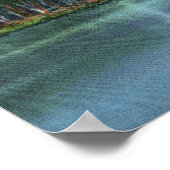 ビューオブフィッシュクリーク州キャンピンググラウンド ポスター (角)