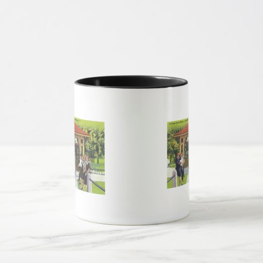 ビューオブホテル観光客アットザハーソン春ハウス マグカップ (中央)