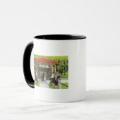 ビューオブホテル観光客アットザハーソン春ハウス マグカップ (正面左)