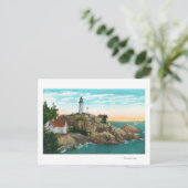 ビューオブポイントアトキンソンライトハウス ポストカード (スタンド正面)