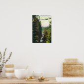 ビューオブリンキャニオンサスペンションブリッジ ポスター (キッチン)