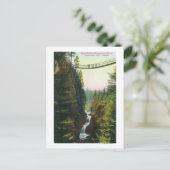 ビューオブリンキャニオンサスペンションブリッジ ポストカード (スタンド正面)