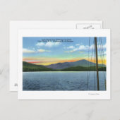 ビューオブレイクfromホワイトフェイスイン波止場 ポストカード (正面/裏面)