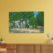 ビューオブワシントン通り キャンバスプリント (インサイチュ (リビング))