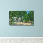 ビューオブワシントン通り キャンバスプリント (インサイチュ (ウッドフロア))