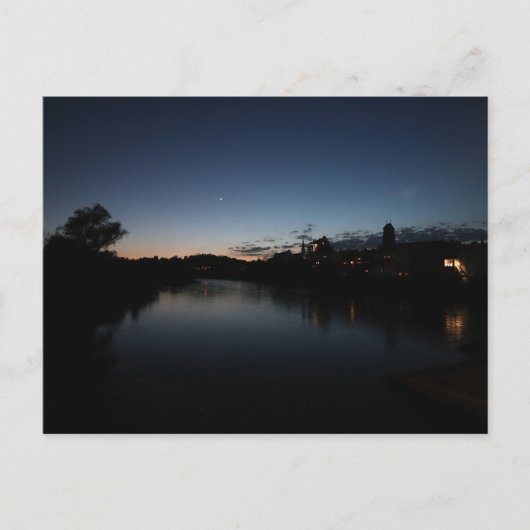 ビューオブワッセルバーグアムインザローテインブルーケ ポストカード (正面)