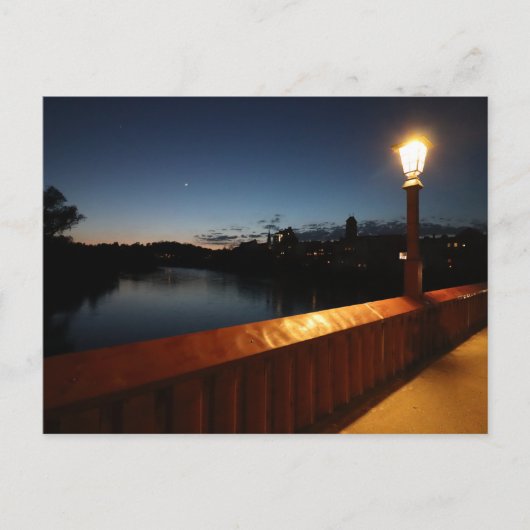 ビューオブワッセルバーグアムインfrom Rote Bruecke ポストカード (正面)