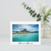 ビューオンボラボラ島 ポストカード (スタンド正面)