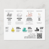 ビューティカウンタースキンケアレジメンズポストカード インビテーションポストカード (正面)