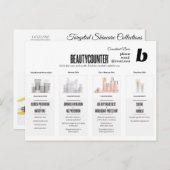 ビューティカウンタースキンケアレジメン インビテーションポストカード (正面/裏面)