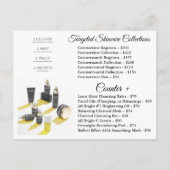 ビューティカウンタースキンケアレジメン インビテーションポストカード (裏面)