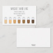 ビューティカウンターハンドドロングスキンツイン名刺 名刺 (正面/裏面)