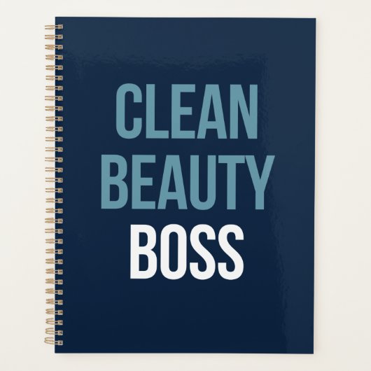 ビューティカウンター用クリーン美しいボスプランナー プランナー手帳 (正面)