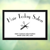 ビューティシャンデザインのビジネス連絡名情報 ウィンドウサイン (シート3)