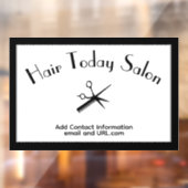 ビューティシャンデザインのビジネス連絡名情報 ウィンドウサイン (シート2)