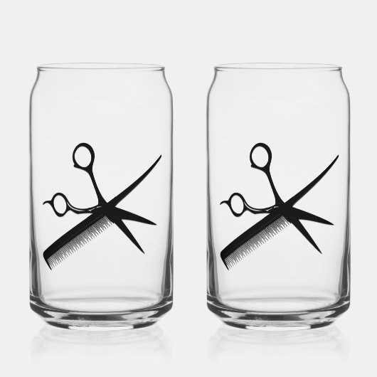 ビューティシャンデザイン ガラス缶 (正面)