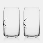 ビューティシャンデザイン ガラス缶 (左)