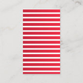 ビューティスタイリッシュシャン写真 名刺 (裏面)