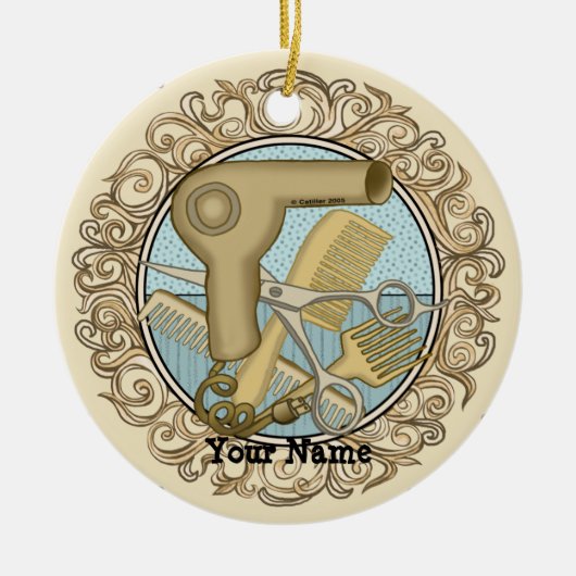 ビューティファンシーシャン セラミックオーナメント (正面)