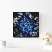 ビューティフルアイデザイン スクエア壁時計 (ホーム)