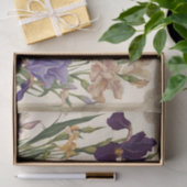 ビューティフルアイリスフラワー開花 薄葉紙 (ギフト)