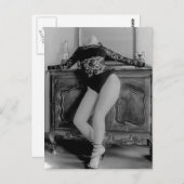 ビューティフルアウトドアB&Wランジェリー ポストカード (正面/裏面)