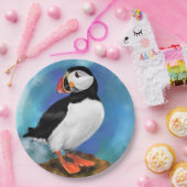 ビューティフルアトランティックパフィン紙プレート ペーパープレート (パーティー)