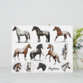 ビューティフルアパロオサホースイラスト (スタンド正面)