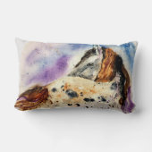 ビューティフルアパロオサホース装飾用クッションLG長方形 ランバークッション (裏面)