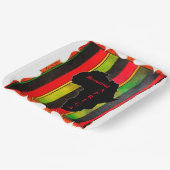 ビューティフルアフリカスクエア紙プレート ペーパープレート (傾斜あり)