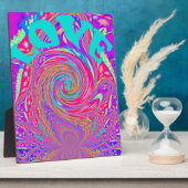 ビューティフルアブールラブワル文字アートプリントデザイン フォトプラーク (側面)