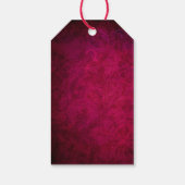 ビューティフルアマリリスとオーナメントハッピーホリデイズ ギフトタグ (裏面)