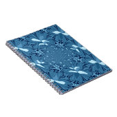 ビューティフルアメージングイリジングブルー万華鏡のように千変万化するパターンアート ノートブック (右側)