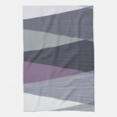 ビューティフルアメージングシェブロンデザインアートプリント キッチンタオル (縦)