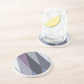 ビューティフルアメージングシェブロンデザインアートプリント コースター (側面)