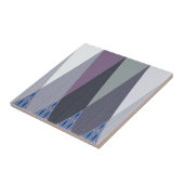 ビューティフルアメージングシェブロンデザインアートプリント タイル (側面)