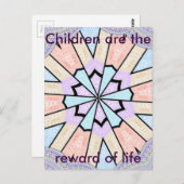 ビューティフルアメージングソフトパステルジオグラフィティカルアートプリント ポストカード (正面/裏面)