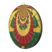 ビューティフルアメージングラスタカラーズアートプリント ダーツボード (正面右)