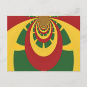 ビューティフルアメージングラスタカラーズアートプリント ポストカード (正面)