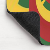 ビューティフルアメージングラスタカラーズアートプリント マウスパッド (コーナー)