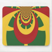 ビューティフルアメージングラスタカラーズアートプリント マウスパッド (正面)