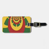 ビューティフルアメージングラスタカラーズアートプリント ラゲッジタグ (正面横)