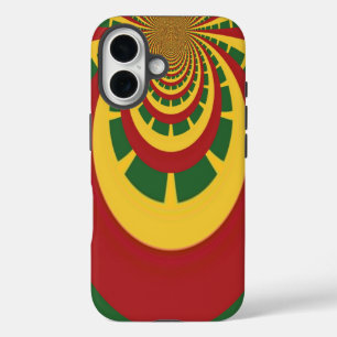 ビューティフルアメージングラスタカラーズアートプリント iPhone 16ケース