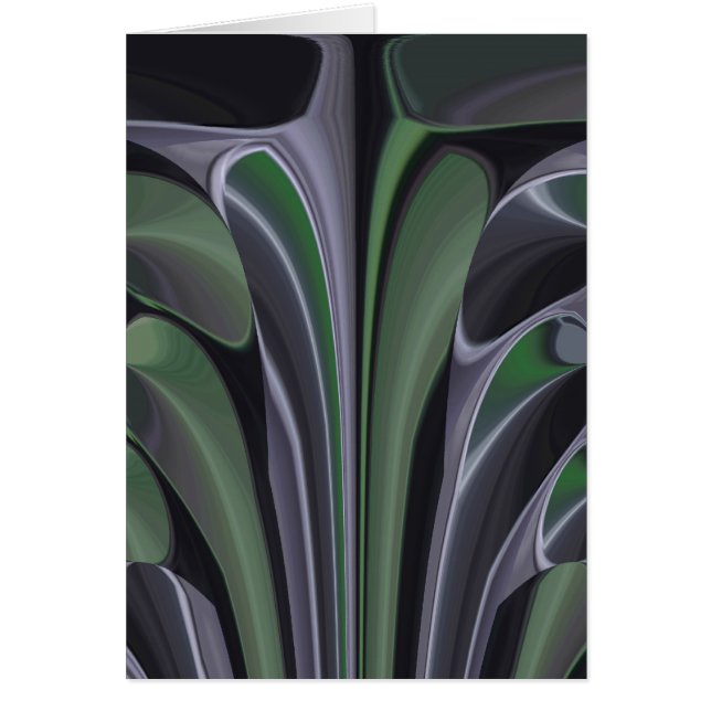 ビューティフルアメージングリーンオーロラテクスチャアートデザイン (正面)