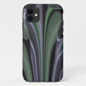 ビューティフルアメージングリーンオーロラテクスチャアートデザイン Case-Mate iPhoneケース (裏面)
